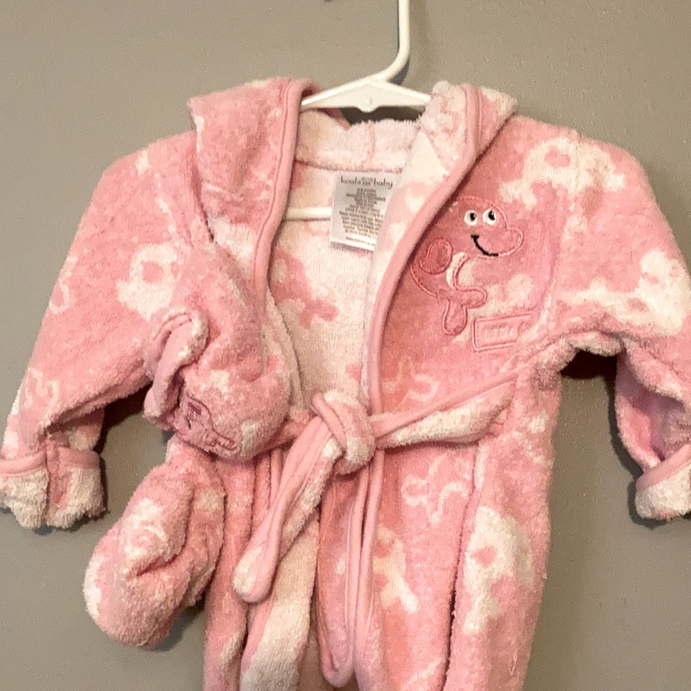 Never worn, koala baby 100 percent cotton with slippers .